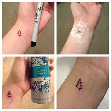how to do fake tattoos with perfume